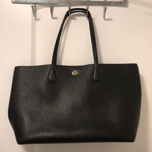 Tory Burch Pebbled Leather Tote